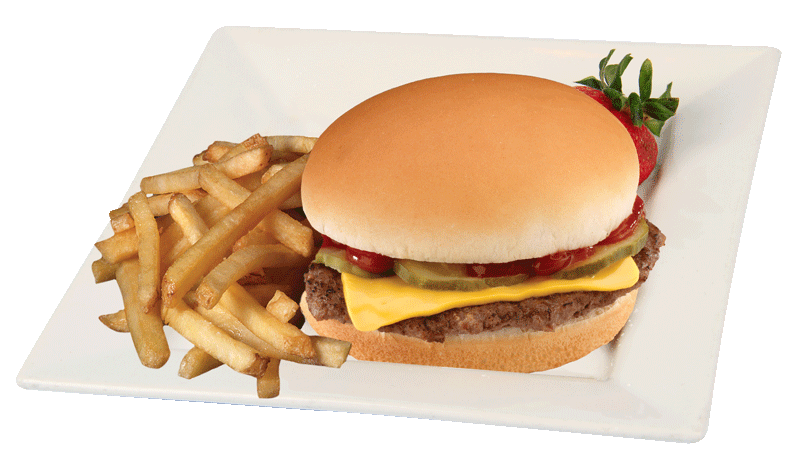 NEW! Kids Cheeseburger + Fries